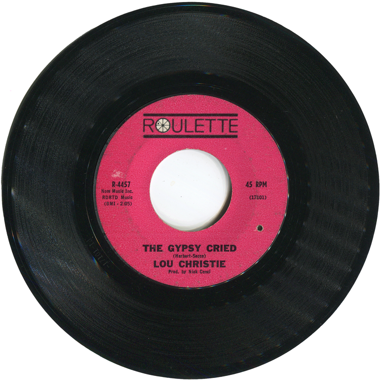 Lou Christie - The Gypsy Cried / Red Sails In The Sunset