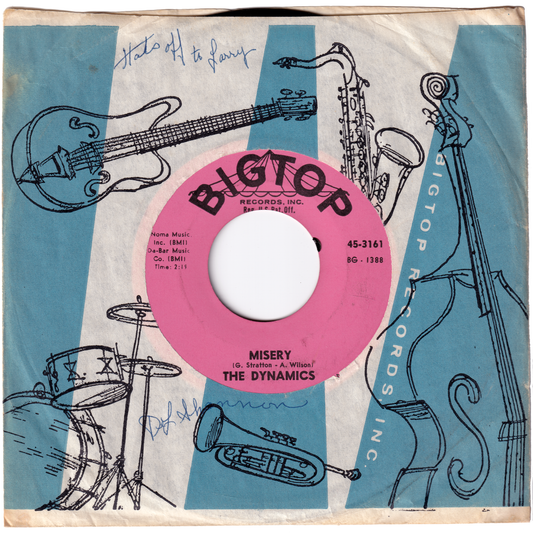 The Dynamics - Misery / I'm The Man