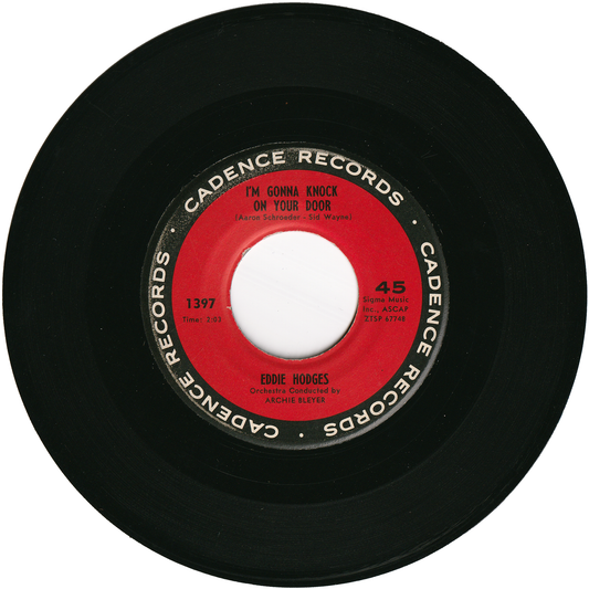 Eddie Hodges - I'm Gonna Knock On Your Door / Ain't Gonna Wash For A Week (2nd.press)