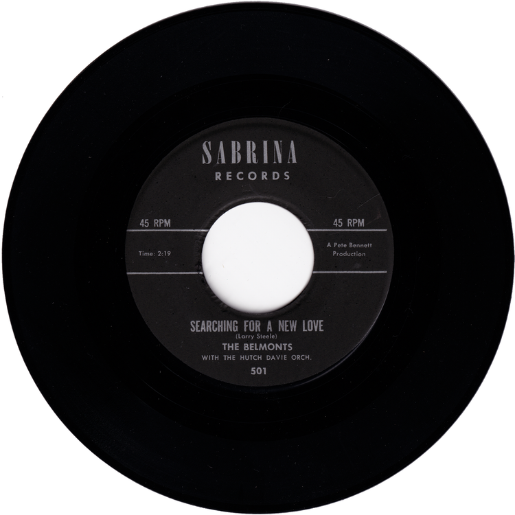 The Belmonts - Don't Get Around Much Anymore / Searching For A New Love