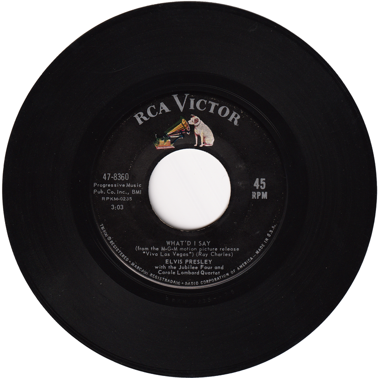 Elvis Presley - Viva Las Vegas / What'd I Say