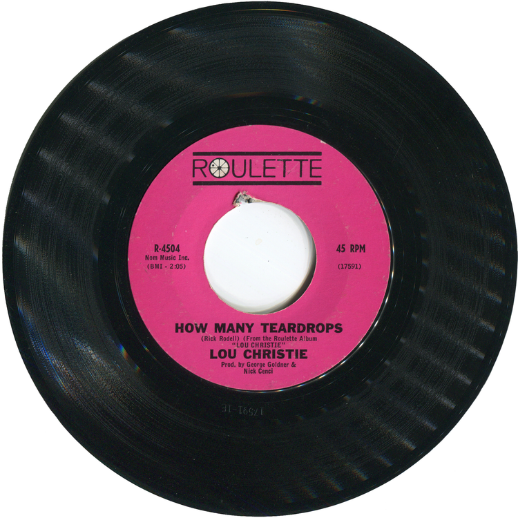 Lou Christie - How Many Teardrops / You & I