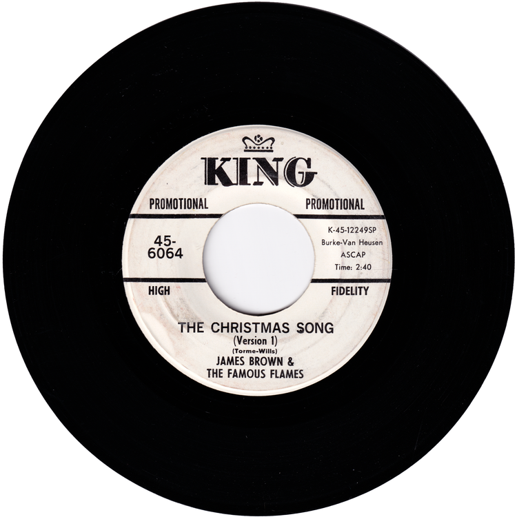 James Brown - The Christmas Song (Version 1) / The Christmas Song (Version 2) (Promo)