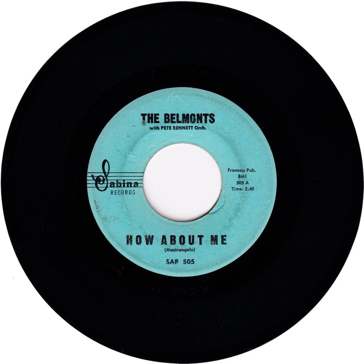 The Belmonts - Come On Little Angel / How About Me