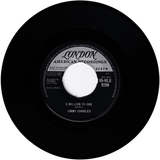 Jimmy Charles - A Million To One / Hop Scotch Hop (UK LONDON label)