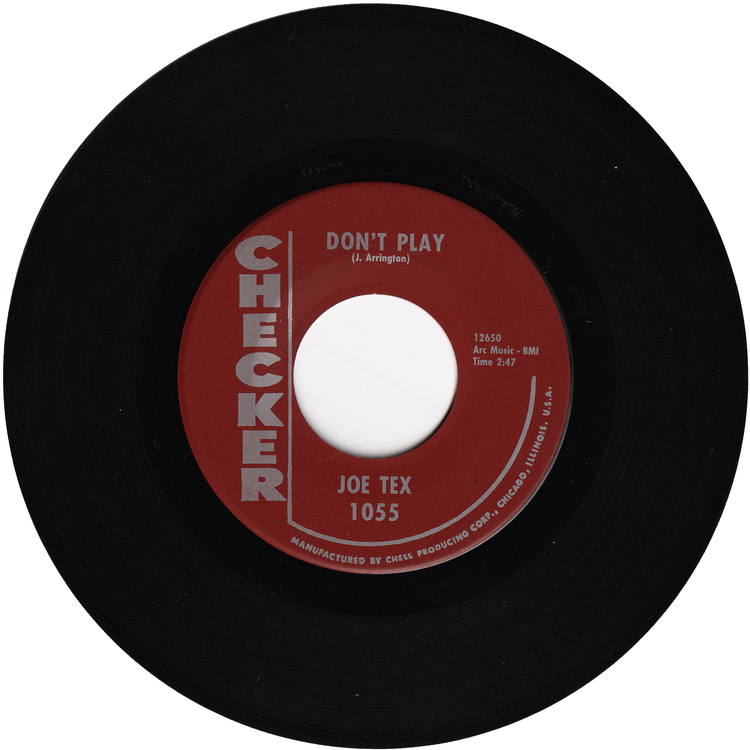 Joe Tex - Don't Play / You Keep Her