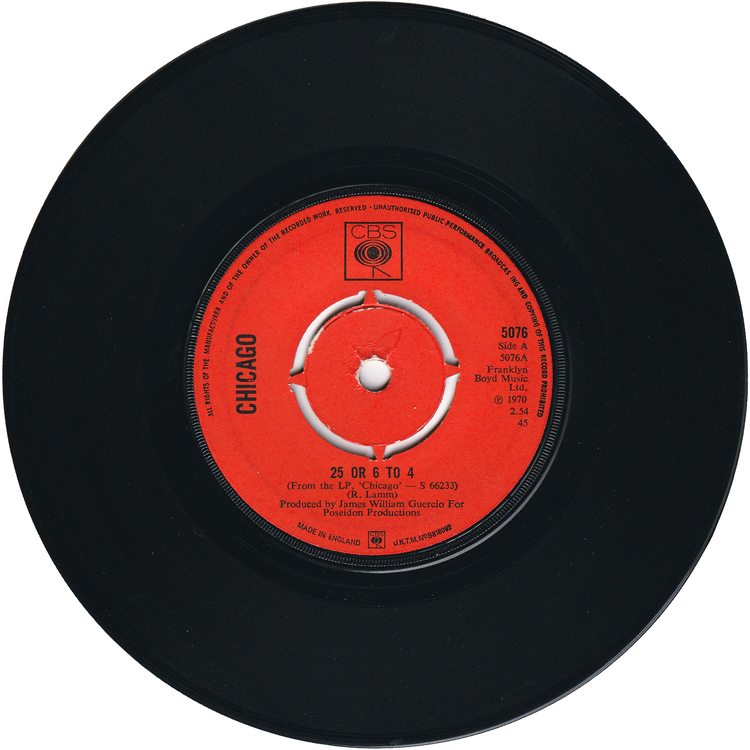 Chicago 25 Or 6 To 4 Where Do We Go From Here UK NIGHT BEAT RECORDS Chicago 25 or 6 to 4 where do we go from here uk night beat records