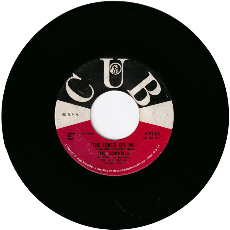 The Corvells - The Joke's On Me / One (Is Such A Lonely Number) (Promo)
