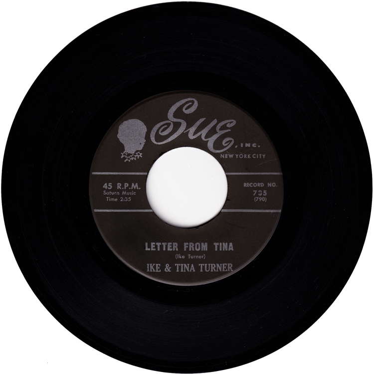 Ike & Tina Turner - I Idolize You / Letter From Tina (Black label)