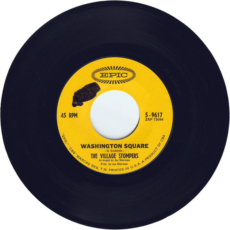 The Village Stompers - Washington Square / Turkish Delight (w/PS)
