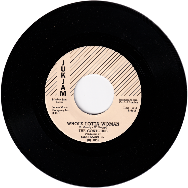The Contours - Whole Lotta Woman / Whole Lotta Woman Regional Ver. (JUKEBOX JAM Re-Issue)