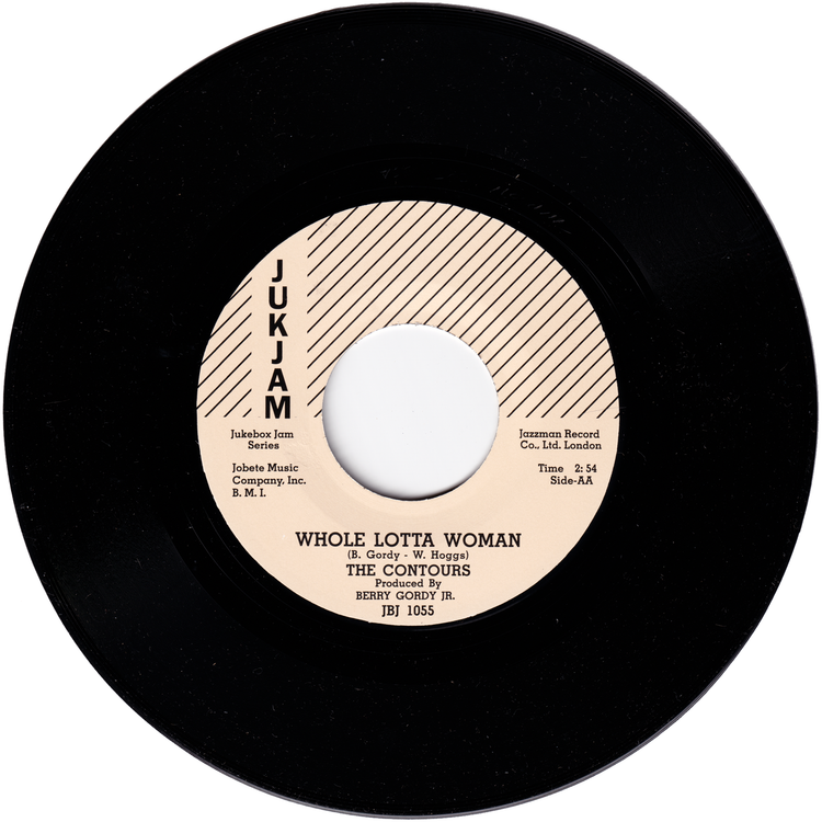 The Contours - Whole Lotta Woman / Whole Lotta Woman Regional Ver. (JUKEBOX JAM Re-Issue)