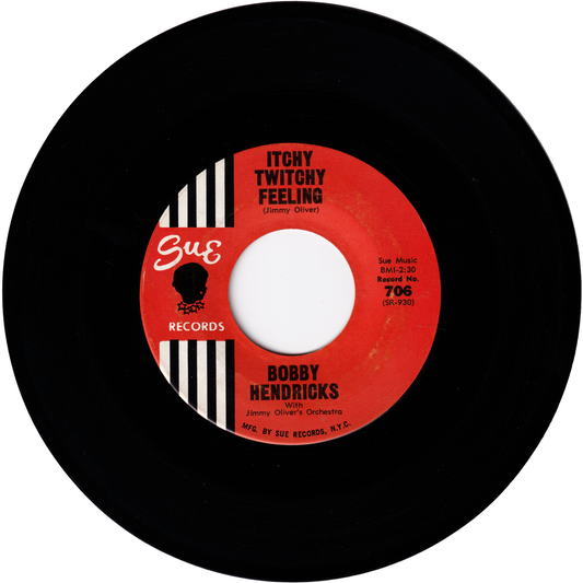Bobby Hendricks - Itchy Twitchy Feeling / A Thousand Dreams (Orange label)