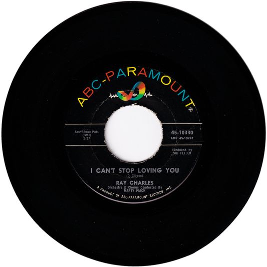 Ray Charles - I Can't Stop Loving You / Born To Lose