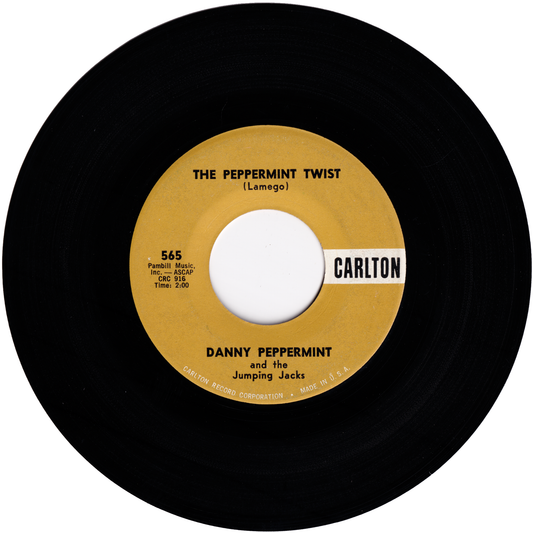 Danny Peppermint & The Jumping Jacks - The Peppermint Twist / Somebody Else Is Taking My Place