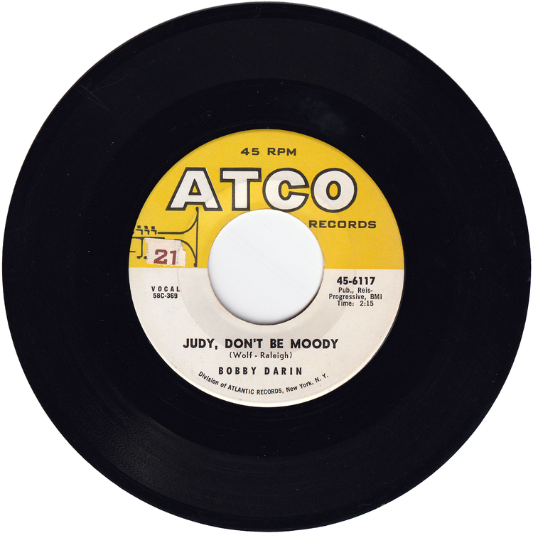 Bobby Darin - Splish Splash / Judy, Don't Be Moody