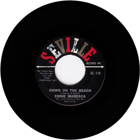 Ernie Maresca - Down On The Beach / Mary Jane (Promo)