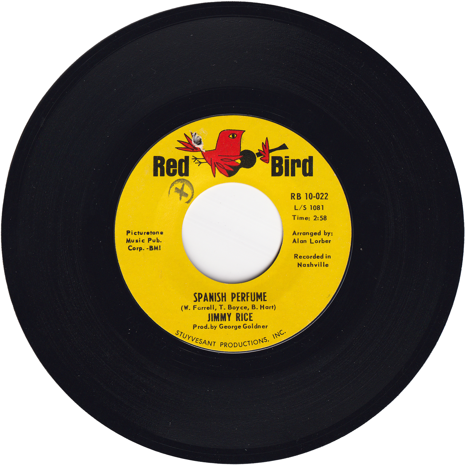 Jimny Ricer Jimmy Rice - Spanish Perfume / The Grass Is Always Greener – NIGHT BEAT ...