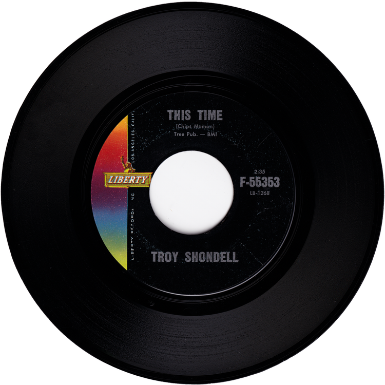 Troy Shondell - This Time / Girl After Girl