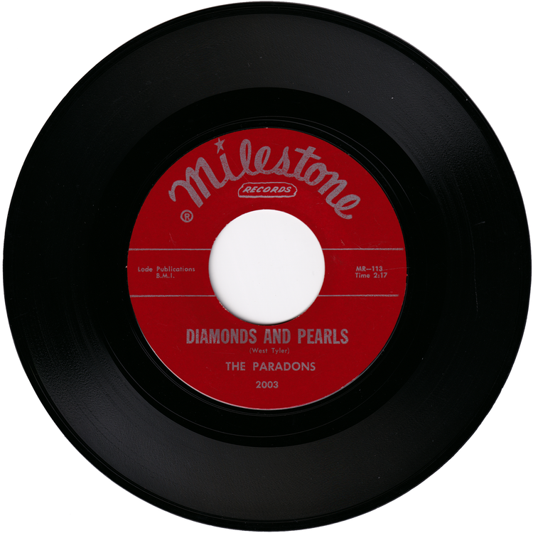 The Paradons - Diamonds & Pearls / I Want Love (2nd.press)