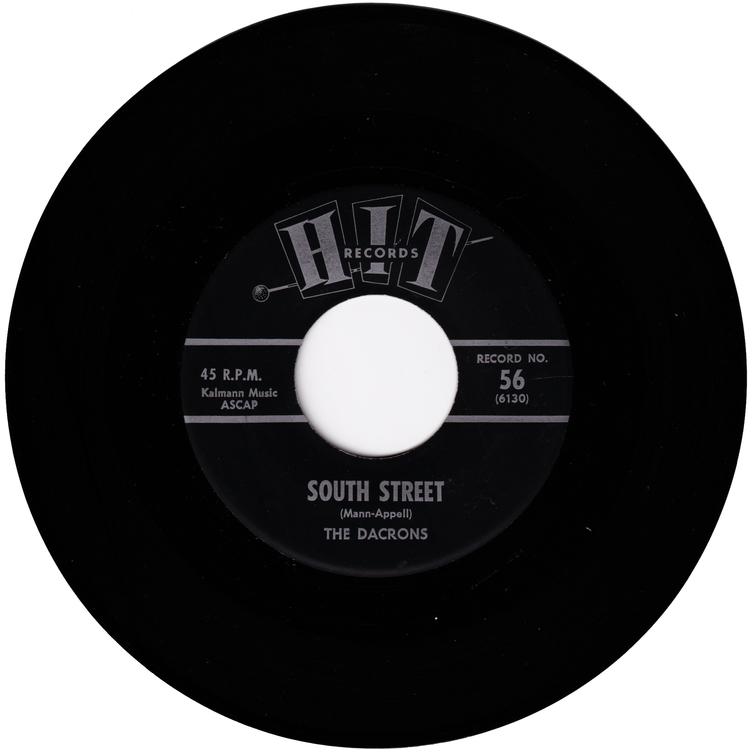 The Dacrons - South Street / Tony Christopher - What Will My Mary Say
