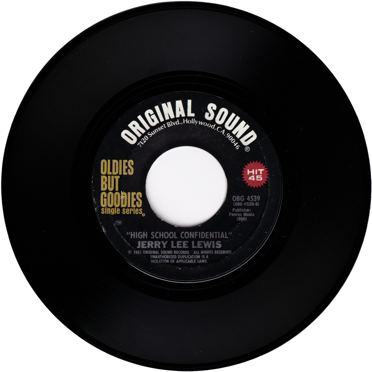 Jerry Lee Lewis - Whole Lot Of Shakin' Goin' On / High School Confidential (Re-Issue)