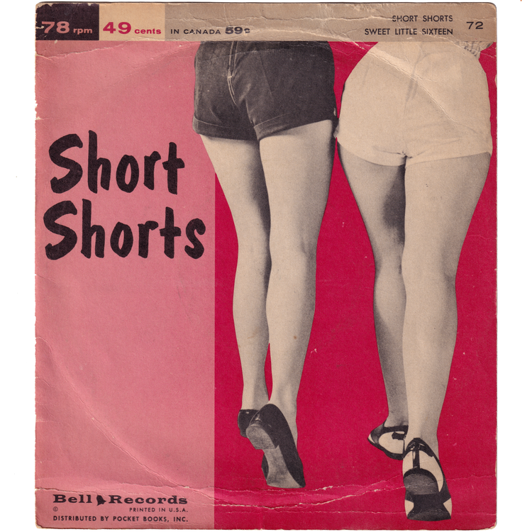 Jimmy Cone - Sweet Little Sixteen / Bill & Ronnie - Short Shorts [78rpm/7inch] (w/PS)
