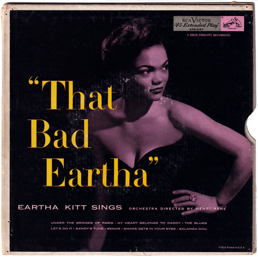 Eartha Kitt - That Bad Eartha [RCA VICTOR/EPB 3187]