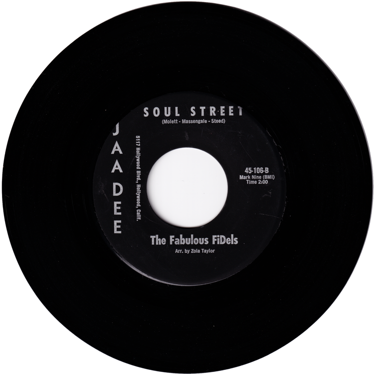 The Fabulous FiDels - Soul Street / Westside Boy- Eastside Girl