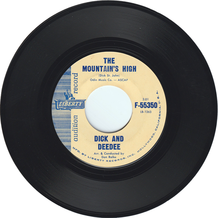Dick & Dee Dee - The Mountain's High / I Want Someone (Promo)