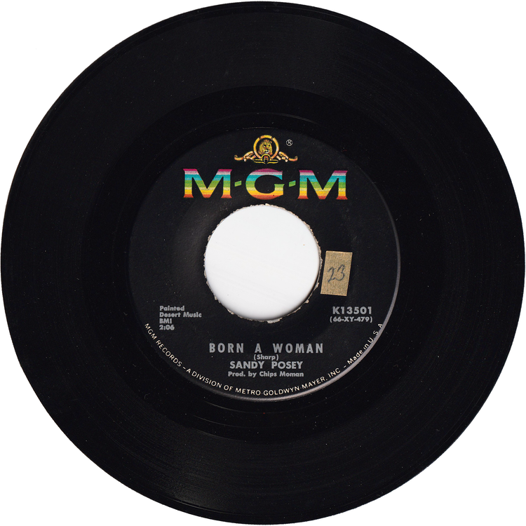 Sandy Posey - Born A Woman / Caution To The Wind