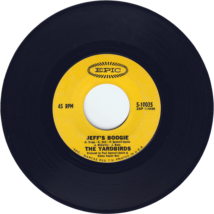 The Yardbirds - Over Under Sideways Down / Jeff's Boogie