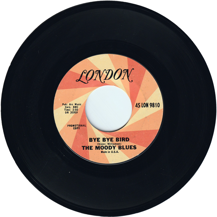 The Moody Blues - Bye Bye Bird / Stop! (Promo)